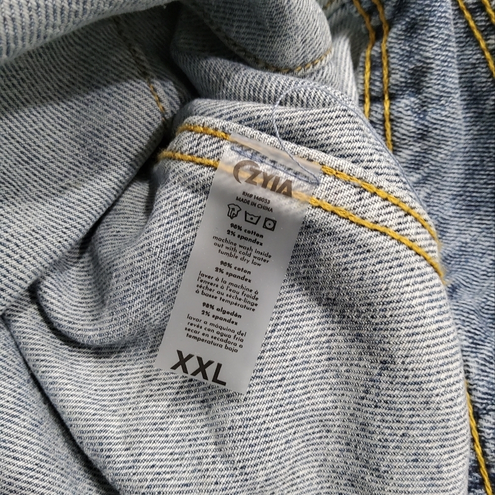 ZYIA  Crossroad Denim Jacket Size XXL - Picture 12 of 12